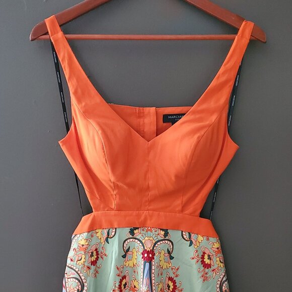 Silk Cutout Mini Dress - Picture 1 of 4